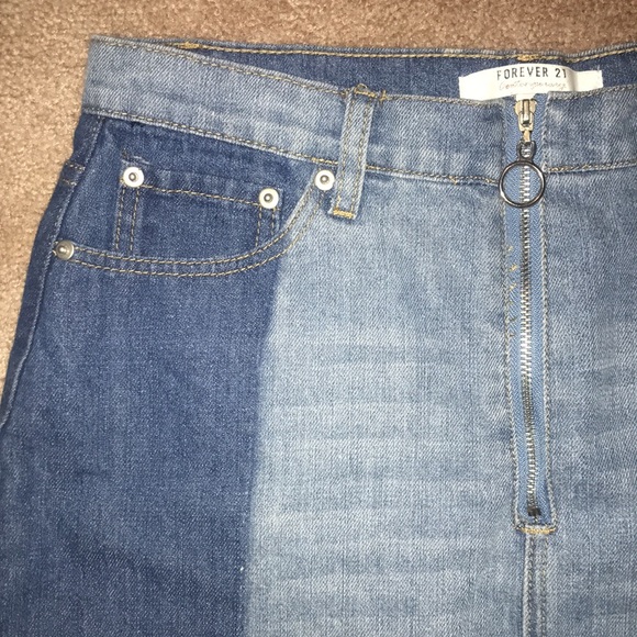 two-time jean skirt! - Picture 2 of 2